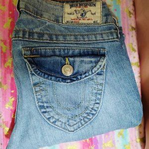 True Religion Light Wash Bootcut Size 26 waist